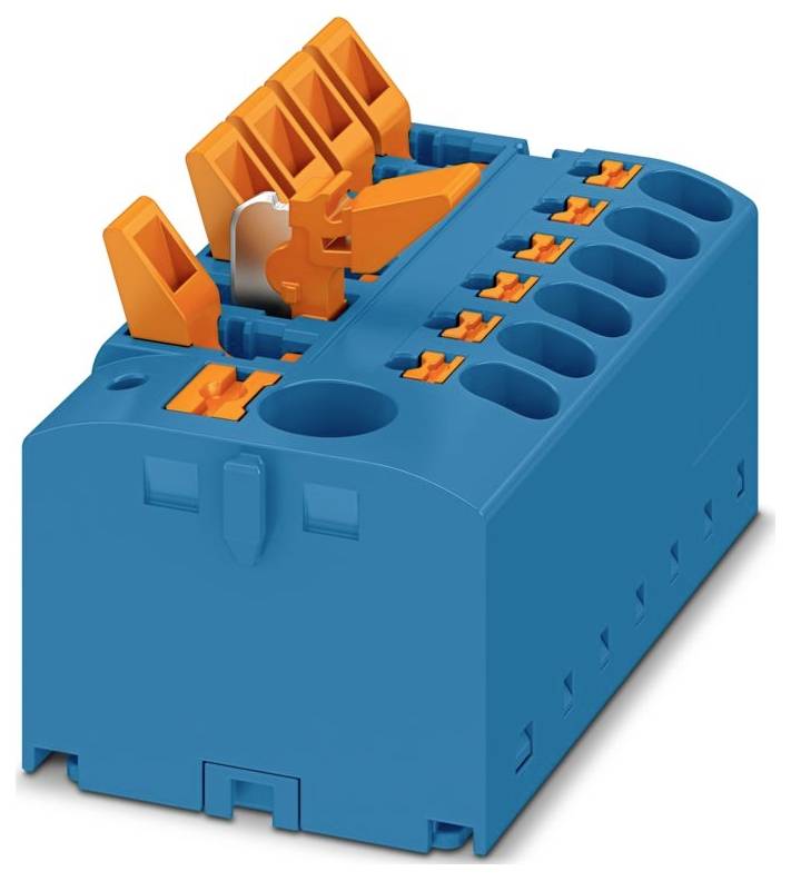 Phoenix Contact 1487215 Verteilerblock Push-In-Klemme Blau 8 St.