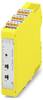 Sicherheitsrelais PSR-UNI-L-2X2NO-2DO-24DC-PI Phoenix Contact Betriebsspannung: 24 V/DC (B x H x T) 22.5 x 107.9 x 111.7 mm Manueller/Automatischer Neustart 1 St.