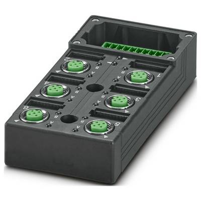 Ein Metallsteckverbinder mit kreisförmigem Design und Flansch zur Befestigung, mit mehreren vergoldeten Stiften für elektrische Verbindungen.