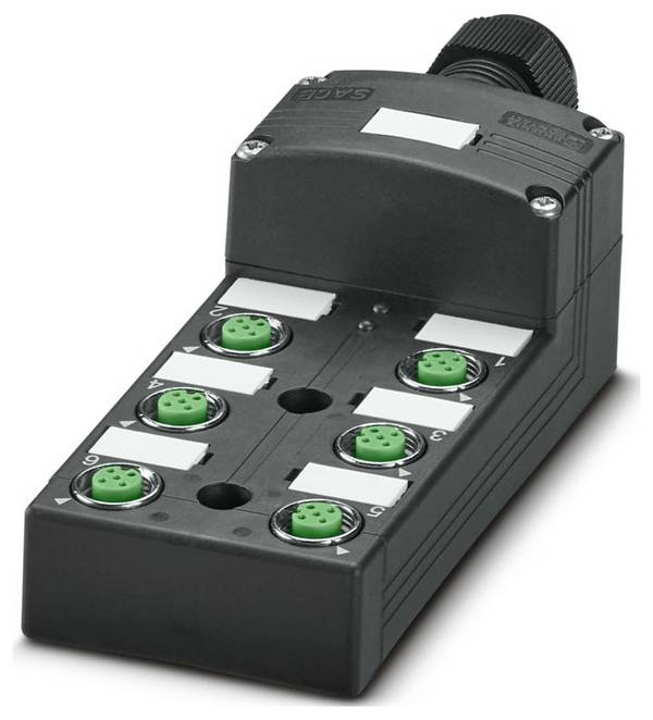 Phoenix Contact SACB-6/ 6-C SCO 1516865 Sensor-/Aktor-Box M12-Verteiler mit Metallgewinde 1 St.