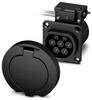 Phoenix Contact EV-T2M3SO12-4P-R-B-SET eMobility Ladesteckdose Typ 2 32 A