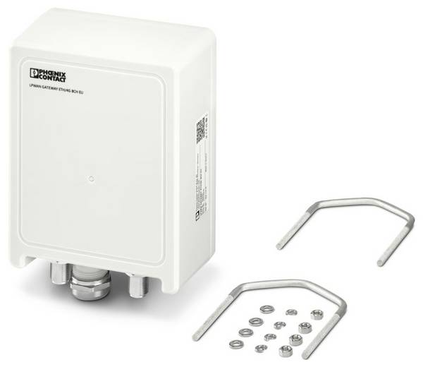 Phoenix Contact LPWAN GATEWAY ETH/4G 8CH EU LoRaWAN-Gateway Integriertes Modem: LTE 10 / 100 MBit/s