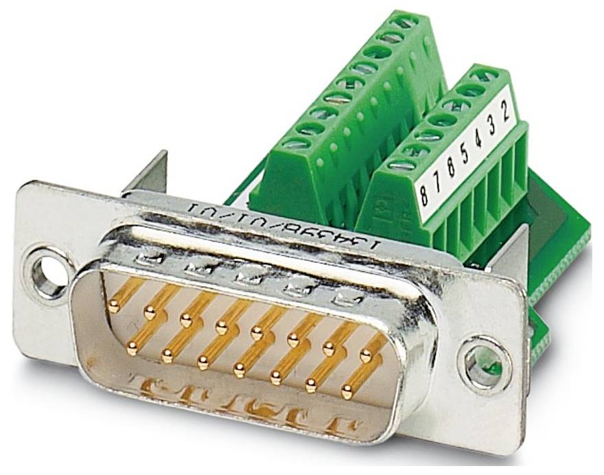 Phoenix Contact VS-15-ST-DSUB/16-MPT-0,5 1688078 Kontakteinsatz Polzahl: 15 10 St.