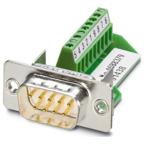 Phoenix Contact VS-09-ST-DSUB/10-MPT-0,5 1688379 Kontakteinsatz Polzahl: 9 10 St.