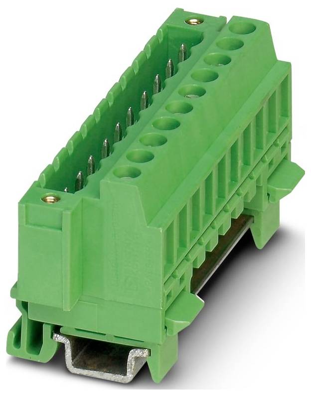 Phoenix Contact 1803028 Tragschienenstecker COMBICON Grün 50 St.