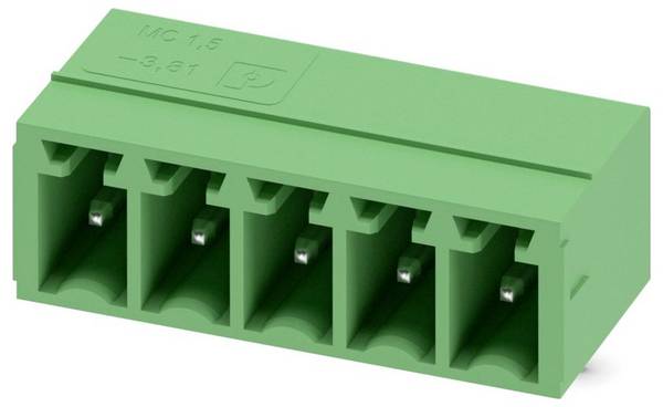 Phoenix Contact 1803303 Leiterplatten-Grundleiste Gesamtpolzahl 5 Anzahl Reihen 1 250 St.