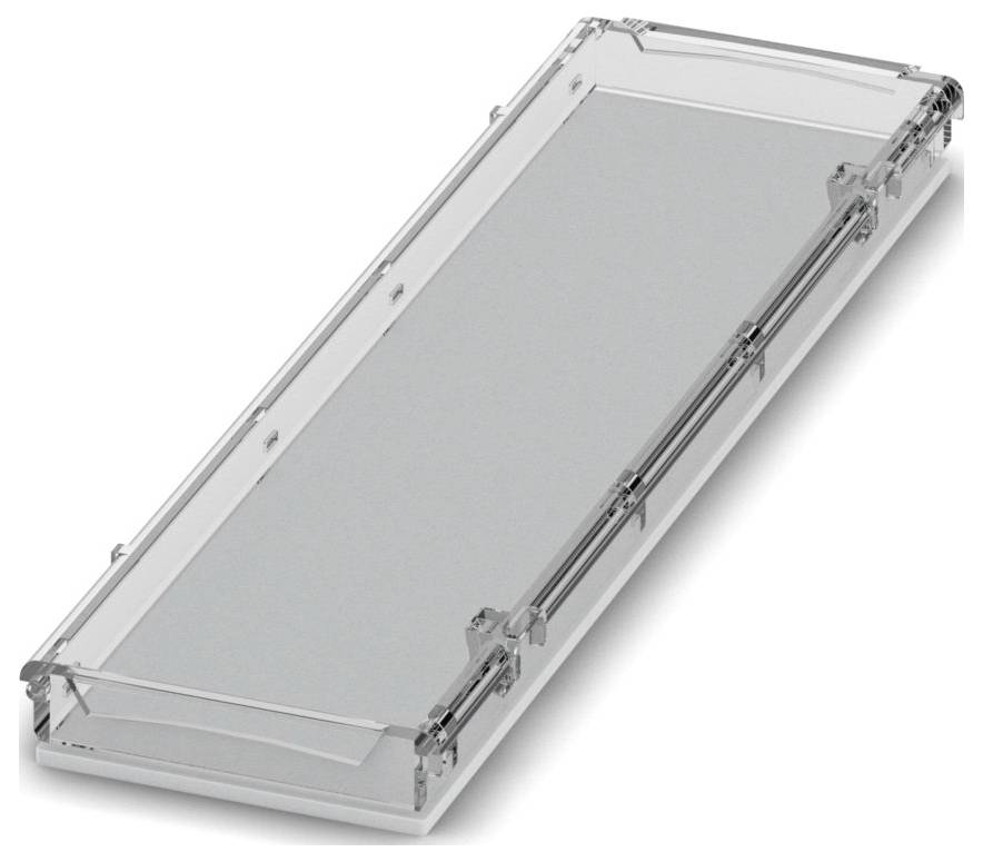 Phoenix Contact BC 161,6 DKL S TRANS 2278542 Gehäuse-Deckel 161.6 x 45 x 8 Lichtgrau (RAL 7035) 10 St.