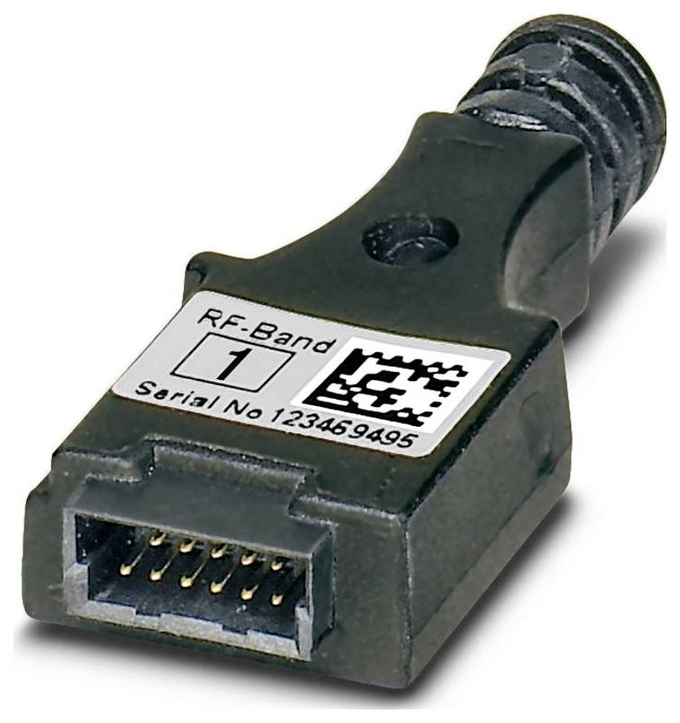 Eine grüne elektronische Komponentenbox mit Belüftungsgittern an den Seiten und einer Halterung zur Montage. Der Text "ME 22.5 UTL BUS 5" ist sichtbar.
