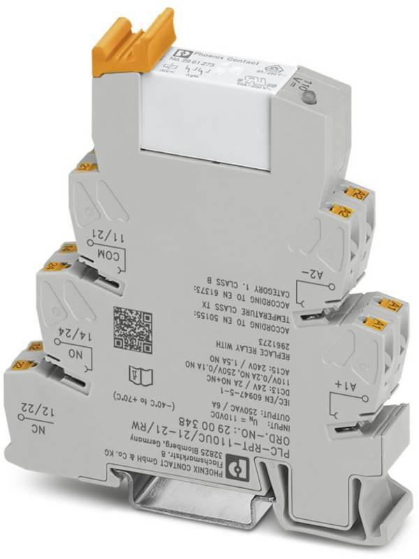 Phoenix Contact PLC-RPT-110UC/21-21/RW Relaismodul 2 Wechsler Piece 1 St.