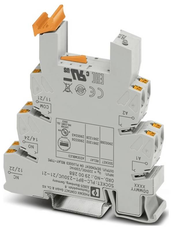 Phoenix Contact PLC-BPT-230UC/21-21 Relaissockel (B x H x T) 14 x 80 x 94 mm 10 St.
