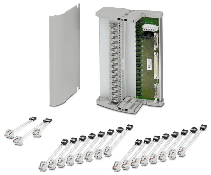 'Byte 0' und 'Byte 1' gekennzeichnete Anschlüsse auf einer Leiterplattenkomponente, mit einer detaillierten Anordnung von Stiften und Befestigungsschrauben.