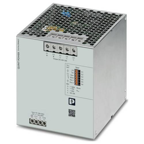 Phoenix Contact 2904627 Stromversorgung 48 V/DC 20 A 1217 VA Inhalt 1 St.