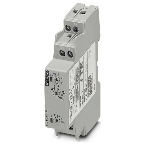 Phoenix Contact 2905813 ETD-BL-1T-230 Zeitrelais Multifunktional 1 St. 1 Wechsler