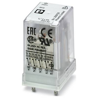 Ein transparales elektrisches Relais mit verschiedenen sichtbaren Zertifizierungssymbolen. Es unterstützt 6A bei 250V AC und ist für gleiche Polarität gekennzeichnet.