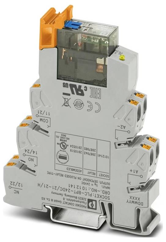Phoenix Contact PLC-RPT- 24DC/21-21AU/MS Relaismodul 2 Wechsler 10 St.