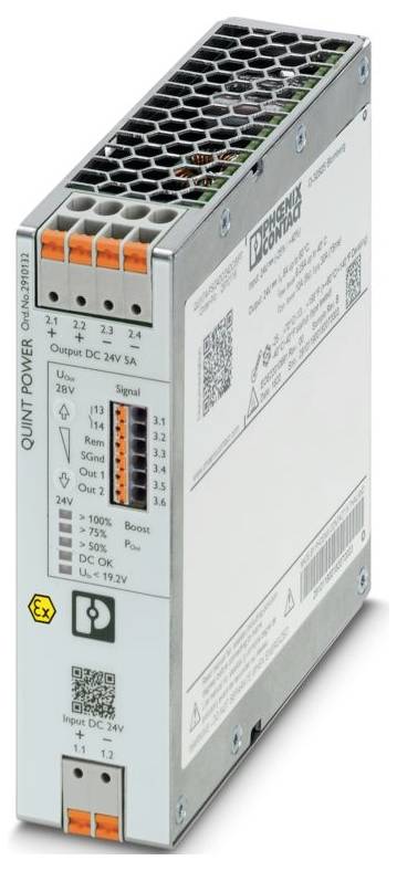 Phoenix Contact 2910132 DC/DC-Wandler 24 V/DC 24 V/DC 5 A 130 VA Inhalt 1 St.