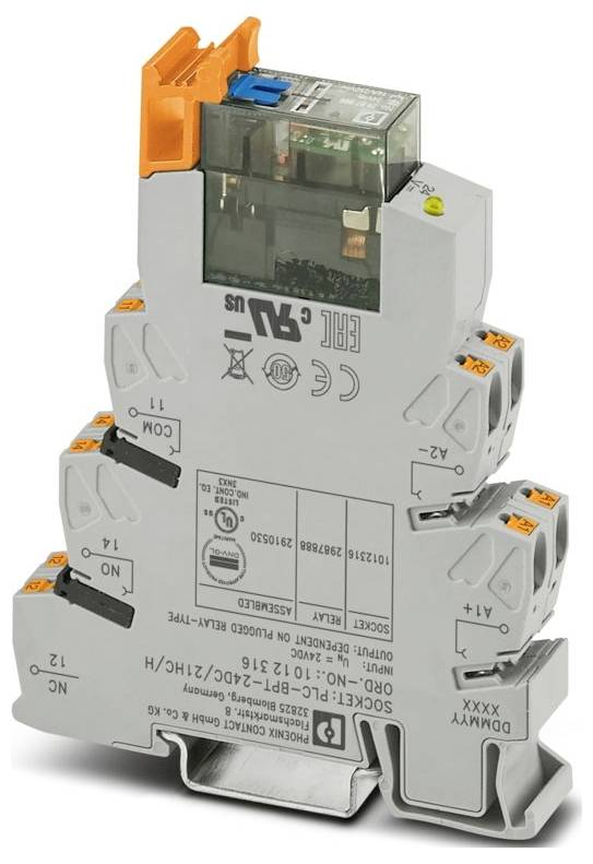 Phoenix Contact PLC-RPT- 24DC/21HC/MS Relaismodul 1 Wechsler 10 St.