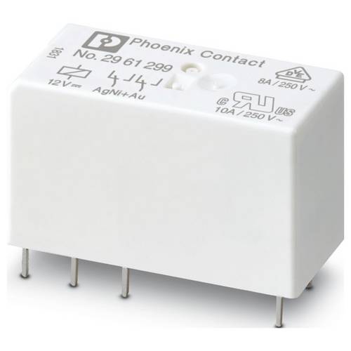 Phoenix Contact REL-MR- 12DC/21-21AU Miniaturrelais Nennspannung: 12 V/DC 2 Wechsler 10 St.