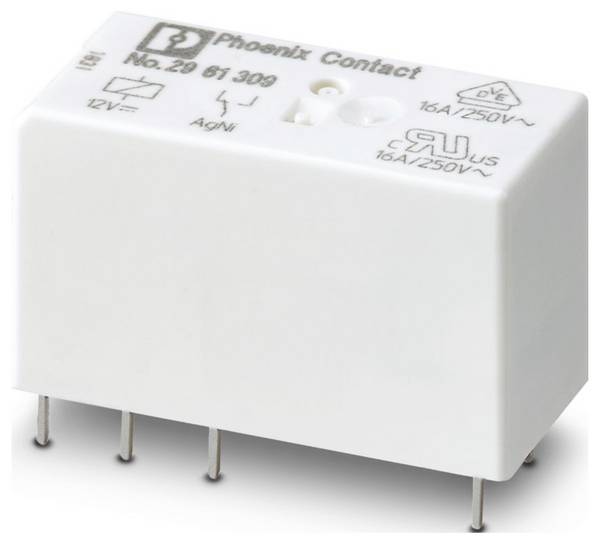 Phoenix Contact REL-MR- 12DC/21HC Miniaturrelais Nennspannung: 12 V/DC  1 Wechsler  10 St.