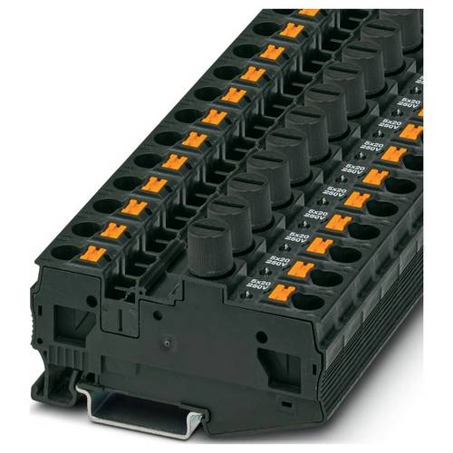 Phoenix Contact 3025044 Sicherungsreihenklemme Schwarz 25 St.