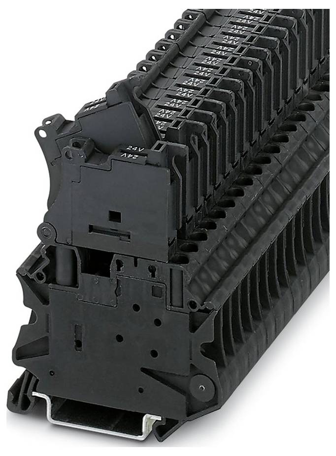 Phoenix Contact 3046540 Sicherungsreihenklemme Schwarz 50 St.