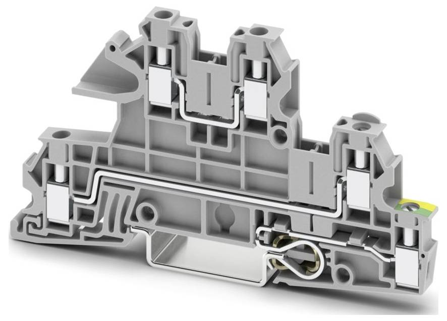 Phoenix Contact 3076029 Installationsschutzleiterklemme Grau 50 St.-0