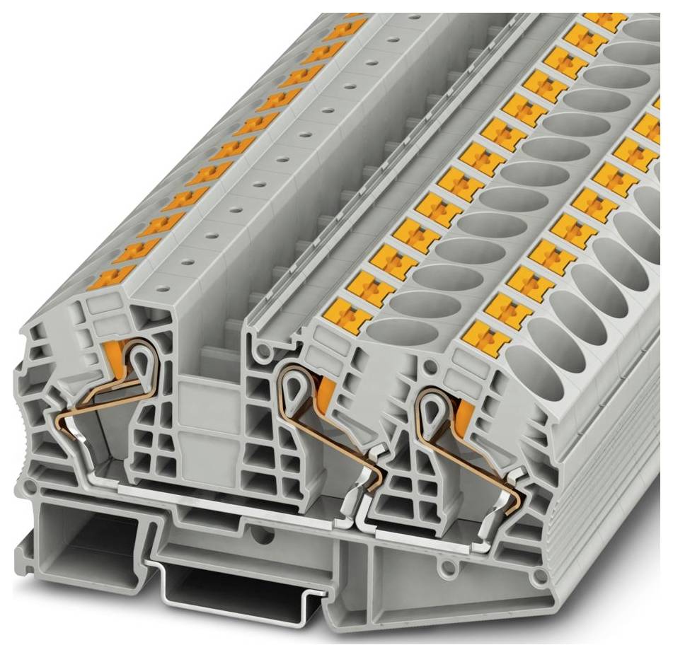 Thumbnail - Phoenix Contact 3208760 Durchgangsklemme Grau 25 St.