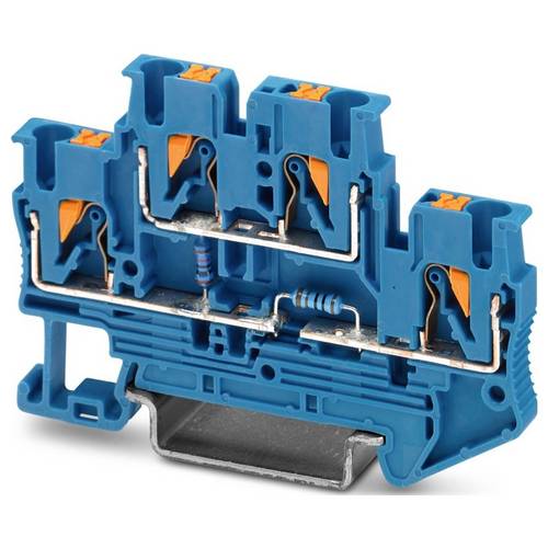 Phoenix Contact 3211432 Bauelementreihenklemme Blau 50 St.