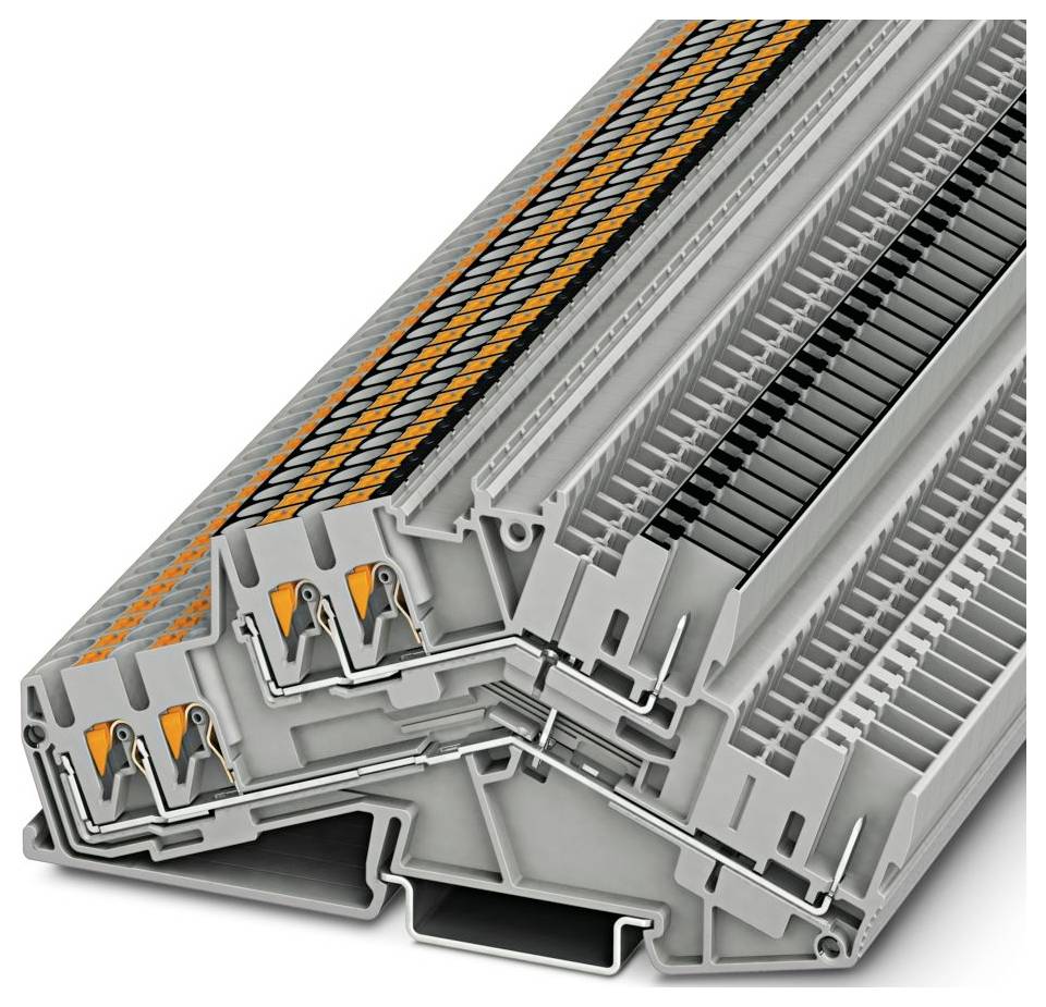Phoenix Contact 3210607 Doppelstockklemme Grau 50 St.