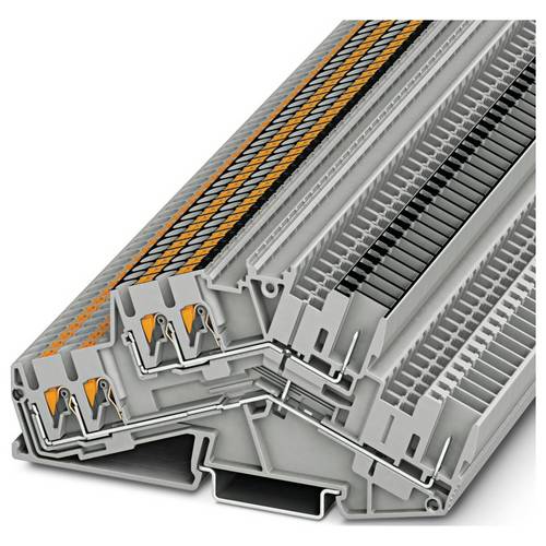 Phoenix Contact 3210607 Doppelstockklemme Grau 50 St.