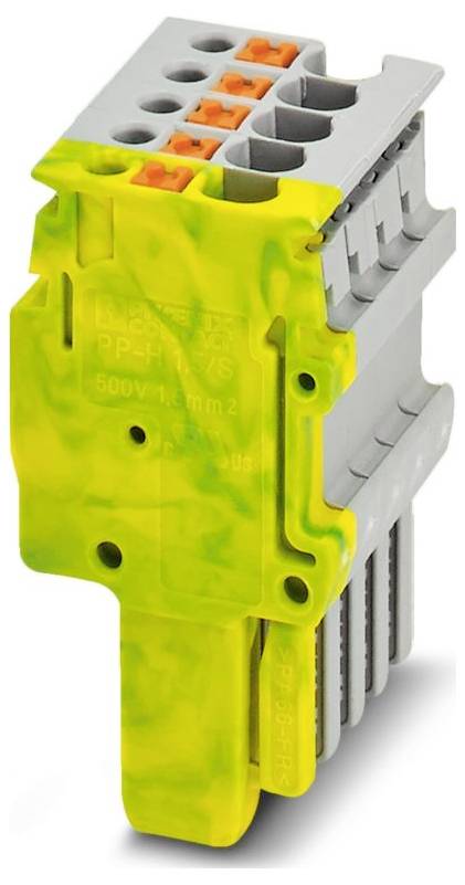 Phoenix Contact 3212550 Stecker Grau, Grün-Gelb 50 St.