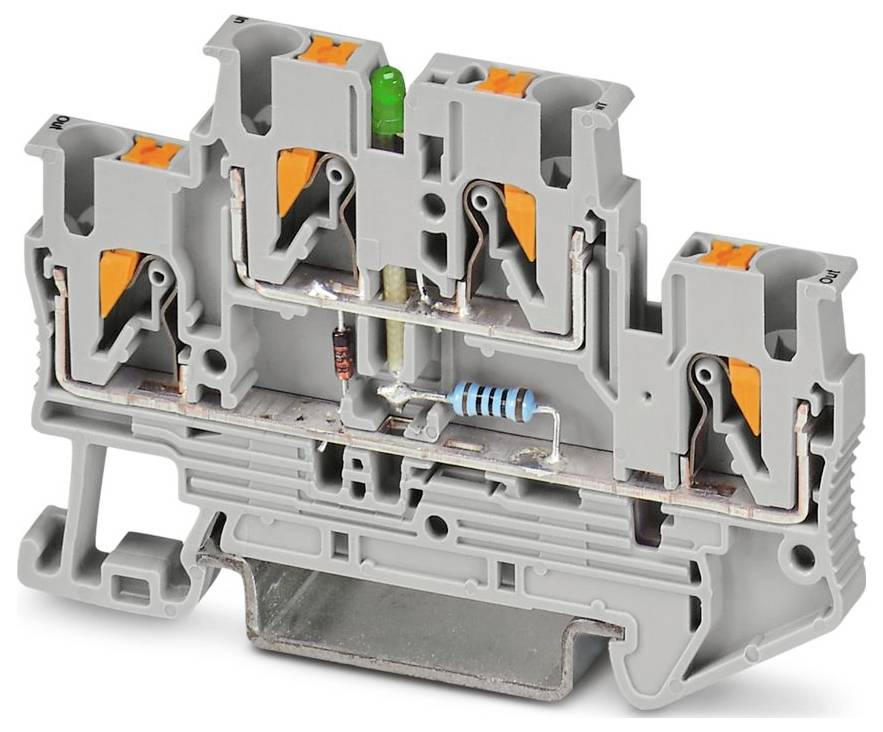 Phoenix Contact 3215042 Doppelstockklemme Grau 50 St.