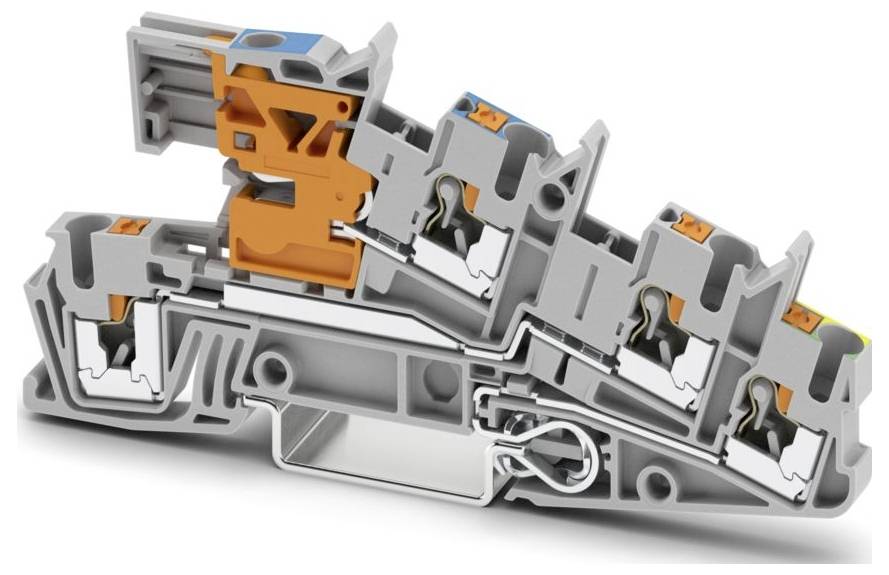 Thumbnail - Phoenix Contact 3213946 Installationsschutzleiterklemme Grau 50 St.