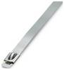 Phoenix Contact 3240727 WT-STEEL SH 4,6X838 Kabelbinder 380 mm 4.6 mm Silber mit Kugelverschluss 100 St.