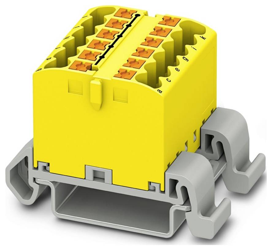 Phoenix Contact 3273160 Verteilerblock Gelb 8 St.