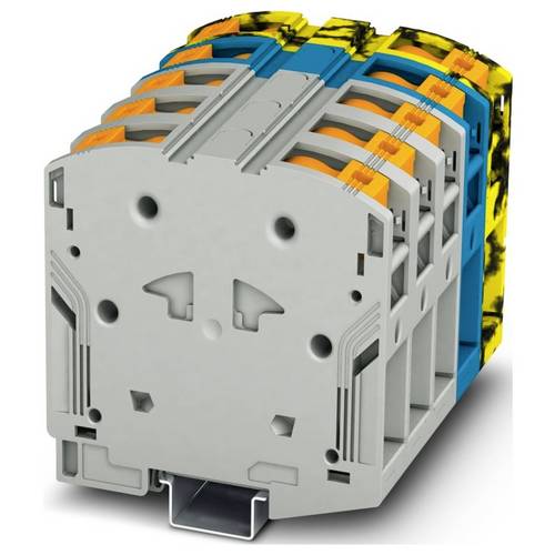 Phoenix Contact 3260118 Hochstromklemme Grau-Blau, Schwarz-Gelb 2 St.