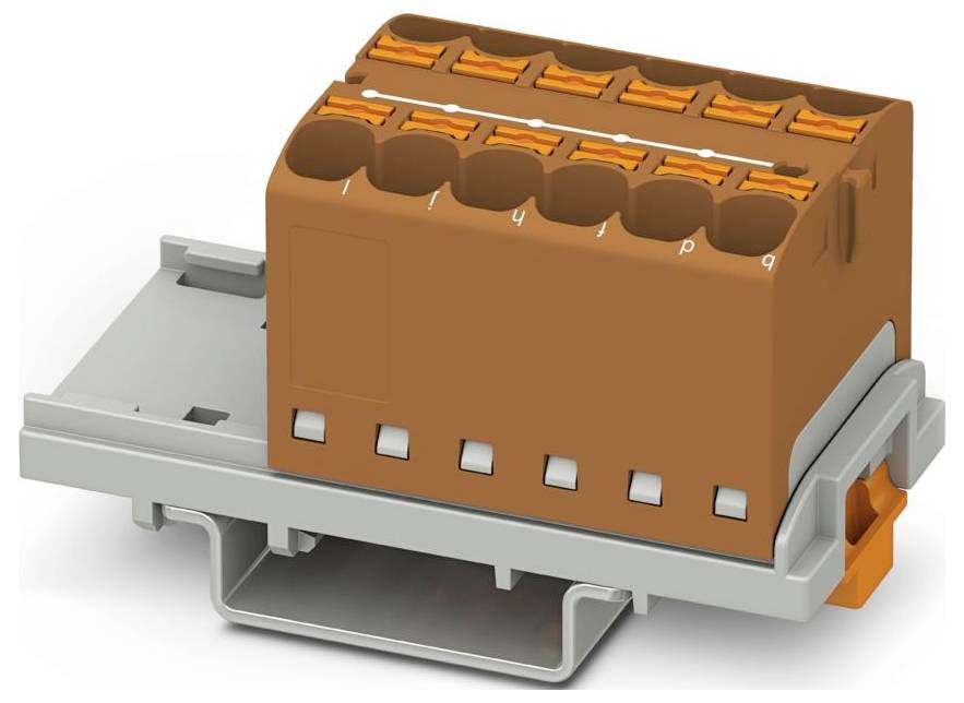 Phoenix Contact 3273558 Verteilerblock Braun 8 St.