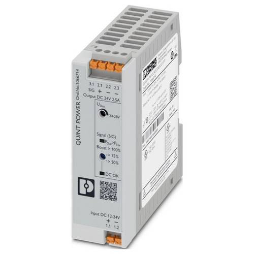 Phoenix Contact 1066714 DC/DC-Wandler 24 V/DC 2.5 A Inhalt 1 St.