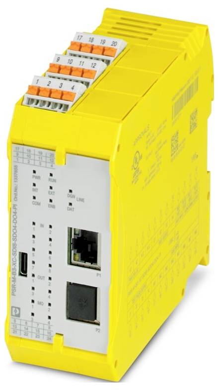 Phoenix Contact PSR-M-B3-XC-SDI8-SDO4-DO4-PI 1337855 Sicherheitsmodul 24 V/DC-0