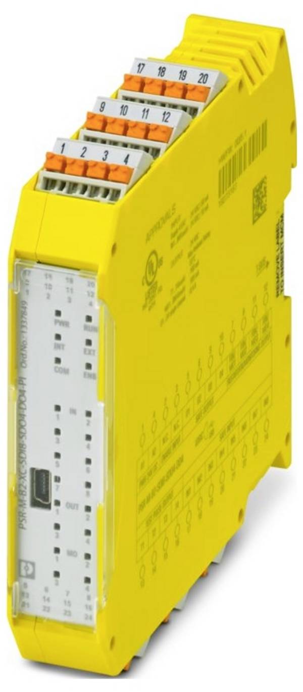 Phoenix Contact PSR-M-B2-XC-SDI8-SDO4-DO4-PI 1337849 Sicherheitsmodul 24 V/DC