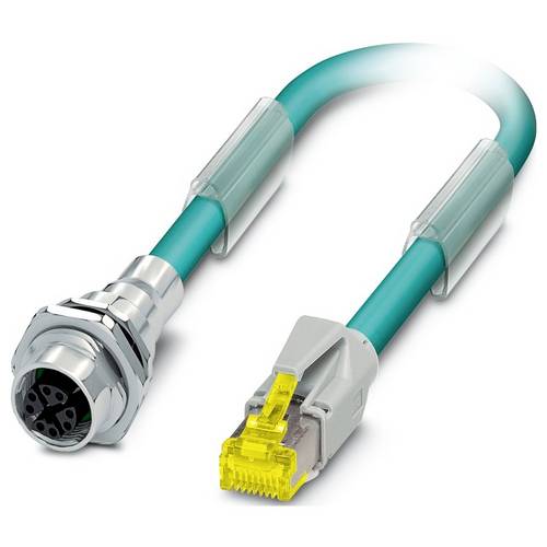 Phoenix Contact 1417828 RJ45 Netzwerkkabel, Patchkabel CAT 6a 0.5 m 10 St.