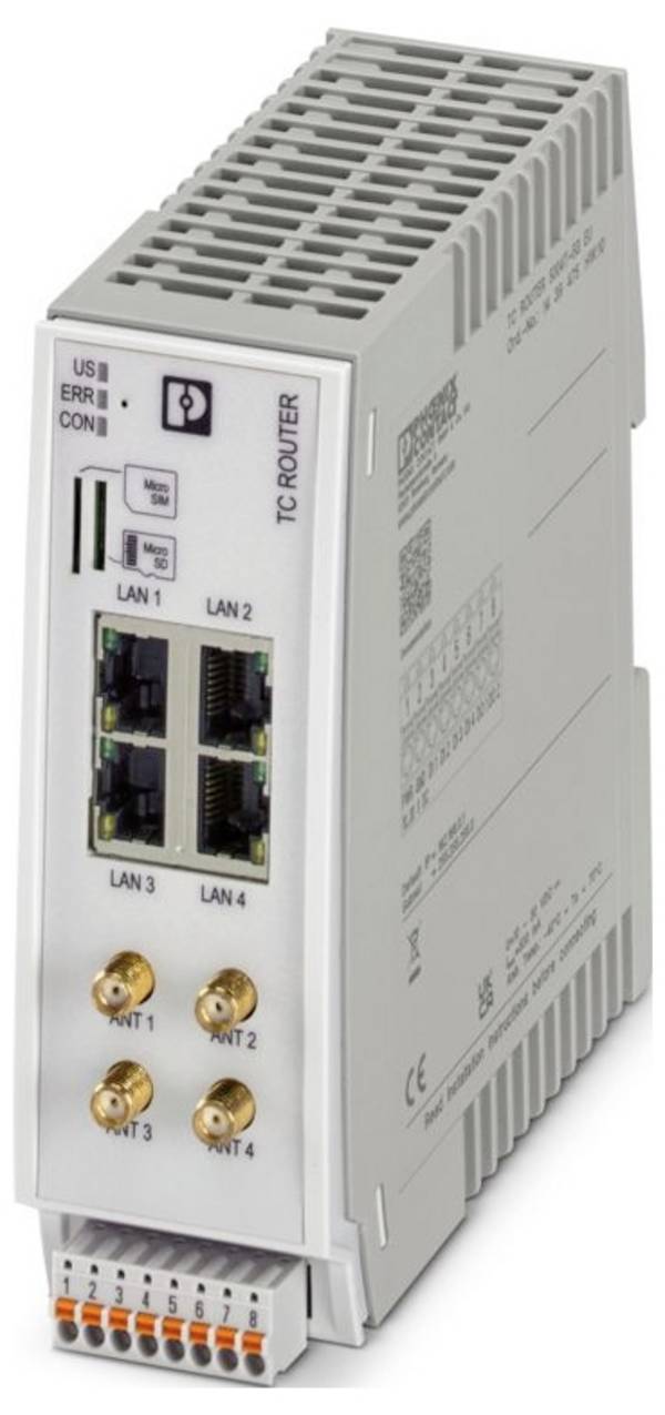 Phoenix Contact TC ROUTER 5004T-5G EU LAN-Router Integriertes Modem: 5G 10 / 100 / 1000 MBit/s