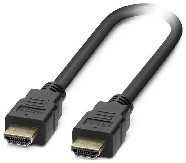 Phoenix Contact HDMI Verbindungskabel HDMI-A Stecker 5.00 m 1332084 PVC-Mantel HDMI-Kabel