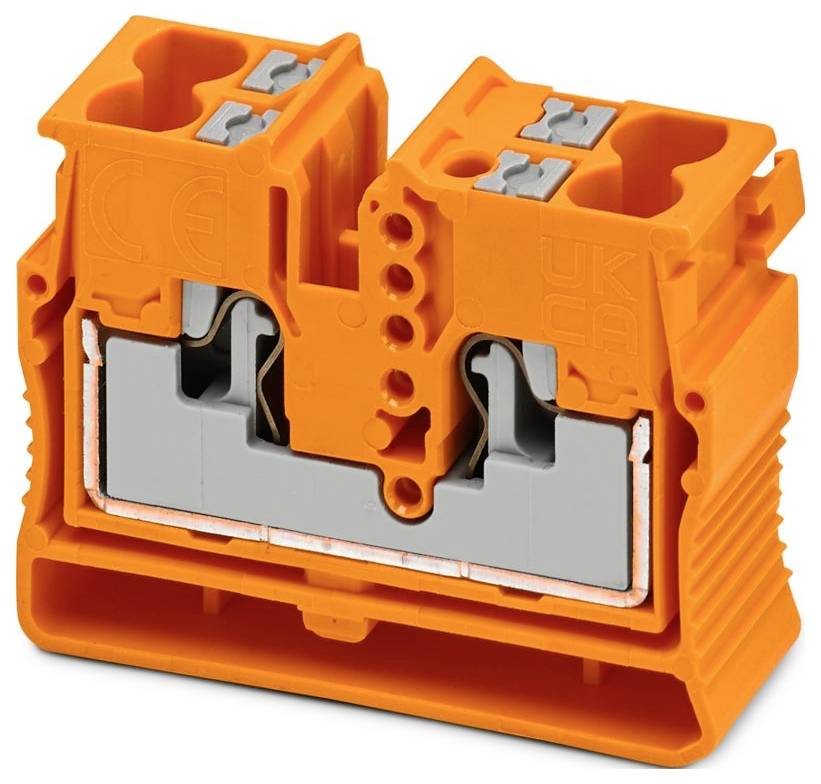 Phoenix Contact 1429433 Mini-Durchgangsklemme Push-In-Klemme Orange 50 St. Piece