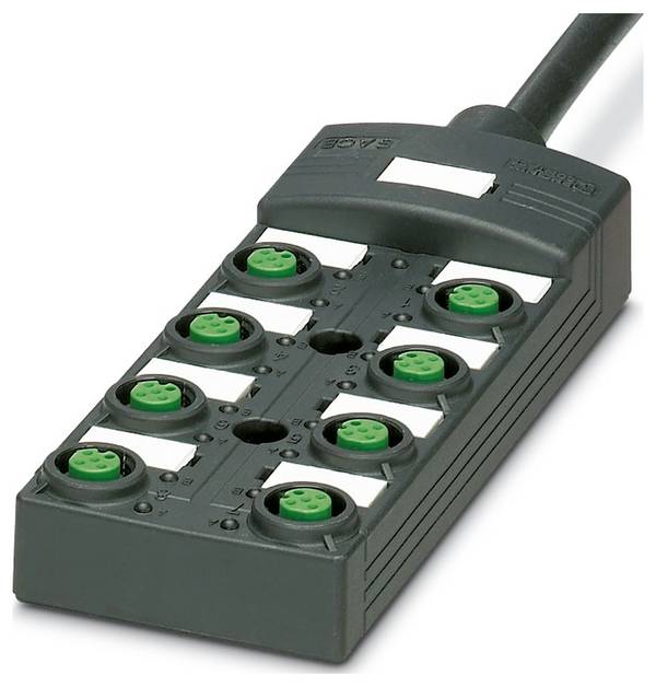 Phoenix Contact SACB-8/ 8-L- 5,0PUR SCO P NPN 1405737 Sensor-/Aktor-Box  1 St.