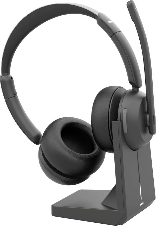 hama 00139939 Bluetooth®-Headset "BT-800", Multipoint, Ladestation, Mono/Stereo, kabellos