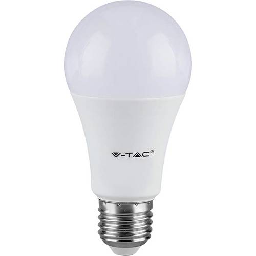 V-TAC 217262 LED EEK F (A - G) E27 Glühlampenform 8.5 W Weiß (Ø x H) 60 mm x 108 mm 1 St.