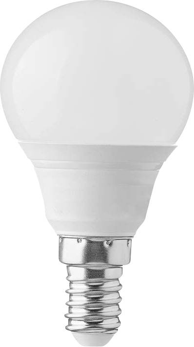 V-TAC 2142521 LED EEK F (A - G) E14 Glühlampenform 4.5 W Weiß (Ø x H) 46 mm x 82 mm 1 St.