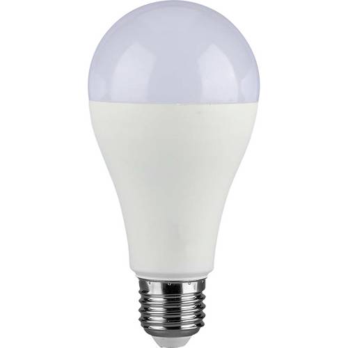 Thumbnail - V-TAC 214454 LED EEK F (A - G) E27 Glühlampenform 15 W Naturweiß (Ø x H) 65 mm x 134 mm 1 St.