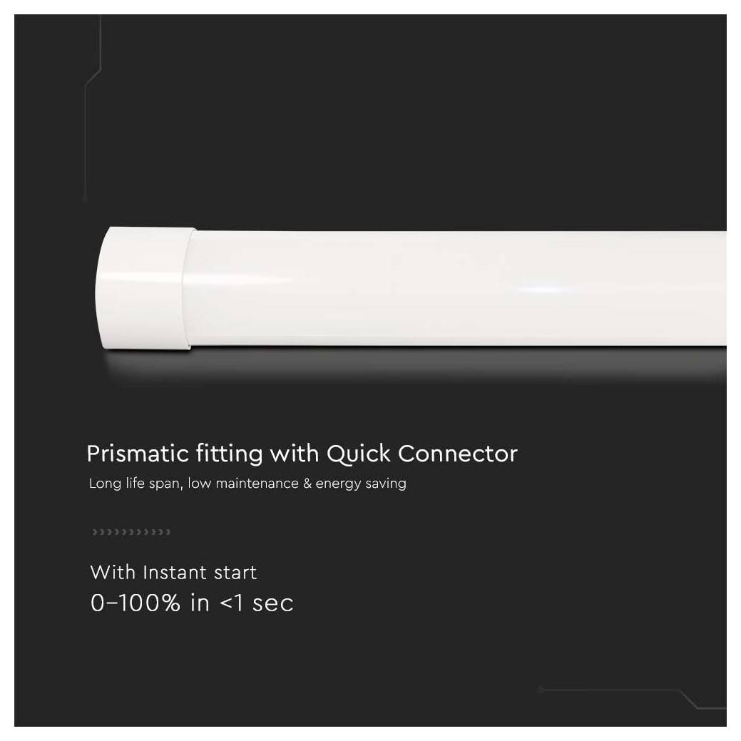 V-TAC SMD LED EEK: F (A - G) 40 W Warmweiß 1 St.-6